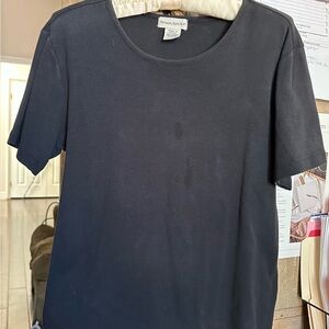 Banana Republic 100% Cotton Black Tee Shirt Size “L”